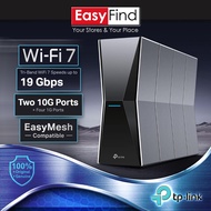 TP-Link Archer BE805 WiFi 7 BE19000 Tri-Band Dual 10G Ports Router with EasyMesh HomeShield