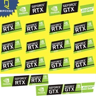 [Sticker] Invida Graphics Card Sticker RTX 3090 3080 3070 GTX 1660 1650 super Configuration Label