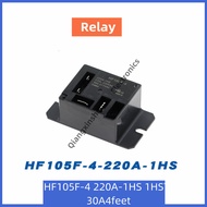 Mini Electronic Relay HF105F-4 220A-1HS 1HST 30A4 Pin AC 220V Air Conditioning Relay JQX-HF105F-4 22