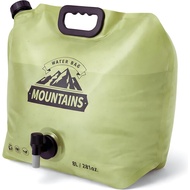 Camping Water Container 2 Gallon Collapsible Water Jug with Spout - Reusable Plastic Flasks, Foldabl