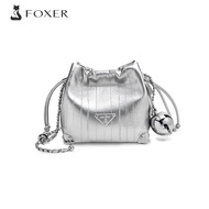 FOXER Women's single shoulder crossbody handbag Cowhide Leather Fashion women's bag