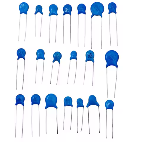 200pcs 20Value 1KV 2KV 3KV High Voltage Capacitance Assorted Kit 18P 22P 33P 100P 220P 330P 470P 680