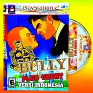 PS2 BULLY + Cheat Indonesian Version Cassette - PS2 BULLY Cassette - PlayStation 2 Cassette - PS2 CD