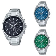 CASIO ANALOG CHRONOGRAPH EFV-650D-1AV / EFV-650D-2AV / EFV-650D-3AV / EFV-650D MEN STAINLESS STEEL W