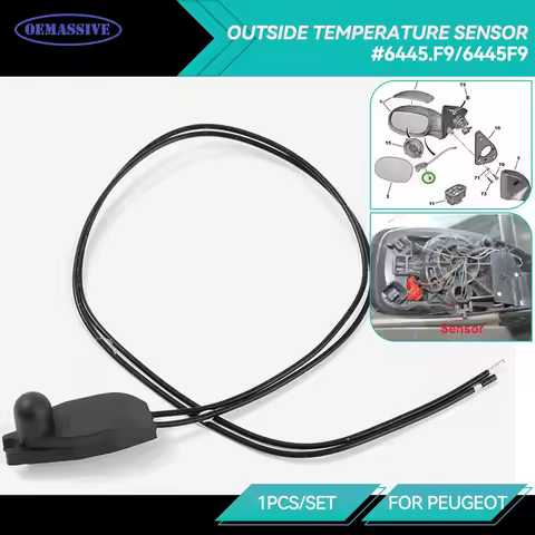 Car Outside Outdoor Transit Air Temperature Sensor 6445F9 Fit for PEUGEOT 206 207 208 306 307 407 Ci