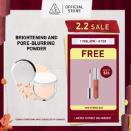 3CE Makeup Fix Powder, matte oil absorbing, locks makeup, blurs pores, imperfections for flawless lo