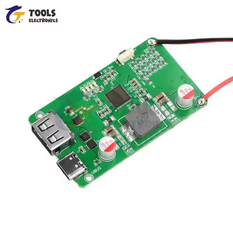 45W PD QC Full Protocol Bi-directional Fast Charging Mobile Power Module DIY Charger 2-6S Li-ion Bat