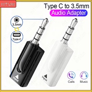 Type C Female to 3.5mm Male Audio Adapter Earphone Audio Converter HiFi Sound Quality Car AUX Speake