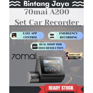 70mai dashcam A200 Set [ 1080P Full HD+ HDR Dual Channel 24H Parking Surveillance ]