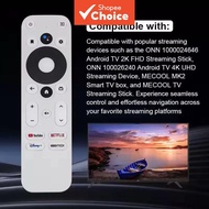 Voice Remote Control for Google TV Box, Bluetooth Controller for MECOOL KM2/ONN TV Stick  Alat Kawal