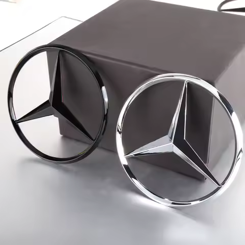 CCC 3D Metal Hood Bonnet Logo Sticker Decal Fit Mercedes Benz W176 W177 W204 W211 W212 W213 GLC GLK