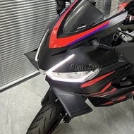 New Motorcycle Accessories 4 colors ABS Front Fairing Winglet Aerodynamic Wing Kit Spoiler For April
