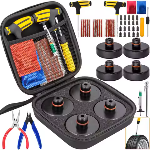 4Pcs Rubber Floor Lifting Jack Pad Axle Stand Adapter Pucks Tool Chassis For Tesla Model 3 S X Y Car