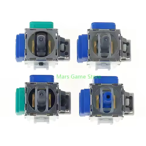 50PCS For PS4 PS5 XBOX Switch Pro TMR Blue 3D Joystick Tunnel Magnetoresistance TMR Joystick Carbon 