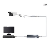 NEX 48V to 12V IEEE 802 3af Compliant 10 100Mbps up to 100 Meters for IP Camera