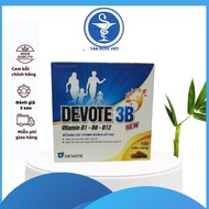 Devote 3B B vitamin supplement box of 100 tablets