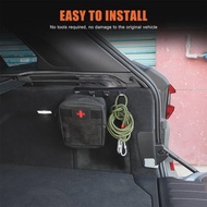 For BMW X5 G05 2019+ Car Trunk Sunshade Slot Hooks ABS Plastic Black Interior Modification Accessori