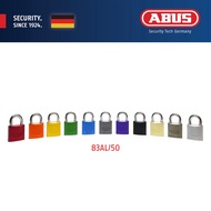 Abus 83AL/50 #37 Titalium & 83/50 #37 Solid Brass Padlock. Keyed Alike, Master Key System. 11 Colour