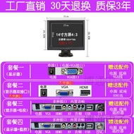 10/12-Inch Monitor 14/15/17/19/22 Computer LCD Screen TV Monitoring Office Industrial BNC Security