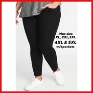 ✔ Honey.Dress---PLUS SIZE High Waist Modal Cotton LEGGINGS with 2pockets (LEGGINGS NA MAKAPAL)