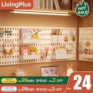 Pegboard Rack Pegboard Organizer Wall Rack Study Table Organizer Rack with Hanger Shelf Rack Multifu