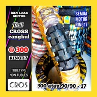 BAN CROS TRAIL RING 17 ukuran 300-17 ban cros r17 ban montor bebek