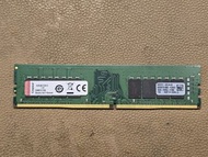 Kingston PC4 DDR4 2400 CL17 LONG-DIMM 16GB RAM 桌上型 桌面 台式機 電腦 記憶體
