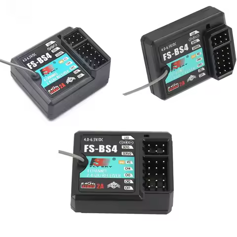 Flysky FS-BS6 FS-BS3 FS-BS4 Receiver with Gyro Stabilization for Flysky FS-IT4S/ FS-BS6 FS-BS4 FOR F