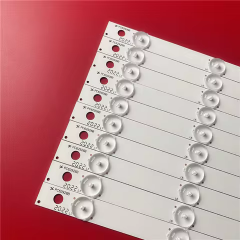 LED backlight strip 7LED(6V) 516mm for ROWA 50" TV LED50C380 JS-LB-D-JP5058-071CBAC 30806A ROHS E50S