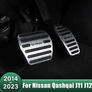 Car Fuel Accelerator Brake Pedals Cover Accessories For Nissan Qashqai J11 J12 2014 2015 2016 2017 2