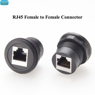RJ45 Profinet Cable Connector RJ45 Round Panel Mount Feedthrough Adapter RJ45 8P8C Cat5e Ethernet Ex