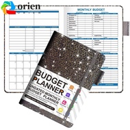 ORIEN A5 Cash Budget Planner Book, Multifunctional Cash Flow Management Monthly Finance Organizer, P