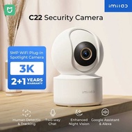 IMILAB C22 3K IP Indoor Camera Detection Color Night Vision Monitor for Baby/Pet 2-Way Audio Wi-Fi6 