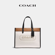 COACH/Outlet Women Color Match COACH Badge FIELD 30 Tote bag
