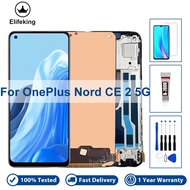 Top Quality LCD For OnePlus Nord CE 2 5G IV2201 Display Touch Screen Digitizer With Frame Assembly P