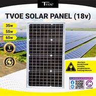 TVOE Monocystalline PAPAN Solar Panel 18VOLT (35W / 50W / 65W ) Solar Panel sistem off-grid