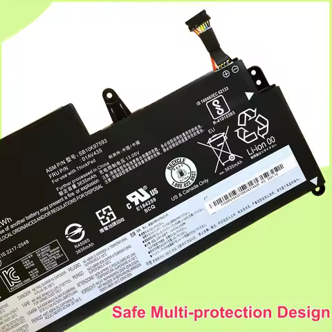 01AV400 Battery For Lenovo 01AV401 01AV402 01AV435 01AV436 01AV437 ThinkPad S2 Gen 13 Chromebook Ser