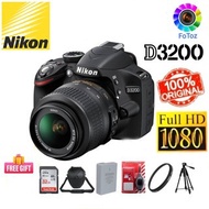 Nikon D3200 Digital SLR Camera with 18-55mm VR Lens Kit