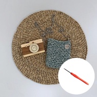 [DIY+Video+Crochet Needle] Metallic cotton mini bag crochet bag knitting package cell phone bag
