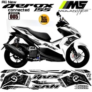 Decal Striping Variation Aerox New NVX 155 All New Aerox 155 Connected Aerox 155