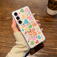 Haha Happy Every Day Samsung A56 A36 A16 A15 A55 A54 A14 A35 5G Shock-Resistant Phone Case Protectiv