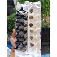 (12PCS) SALON CLIPS 6CM STARSimpul