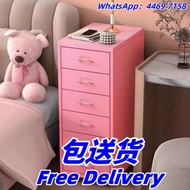 多色可移動床頭櫃 帶轆抽屜櫃 櫃桶 儲物櫃 雜物櫃 置物櫃 收納櫃 床邊櫃 包送貨