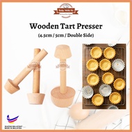 Egg Tart Presser/ Penekan Tart Shell/ Pastry Tart Presser/ Penekan Tart - 4.5cm / 5cm / Double side 