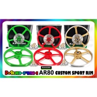 KAWASAKI AR80 ENKEI 5 LEG SPORT RIM CUSTOM PNP EX5 - RED | GREEN | GOLD (1.40/1.40)