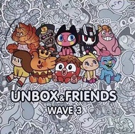 <Ohtoys> 特價 Unbox & Friends Wave 3 全10款 VAG unbox and friends 盒蛋 水產 Harry Elfie Badmeaw Qtako 八爪魚