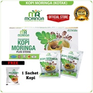 Kopi Moringa Plus Stevia MR Moringa Oleifera Cofee Daun Kelor Sesuai Untuk Diabetis / Kencing Manis (20 Sachet)