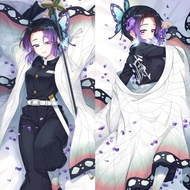Cover / Custom Dakimakura Mini Anime Kimetsu No Yaiba Shinobu Pillow 2 Sides