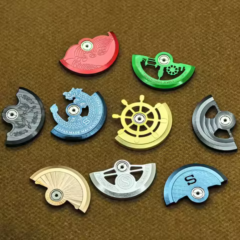 Customized NH35 Movement Oscillating Weight Rotors Fits NH34 NH35 NH38 NH39 4R 6R 7S26 NH36 Movement