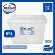 Orocan Ultra Tough Storage Box 85L 105L 125L Unibox  Thor White Stackable- #TW80 #TW100 #TW125